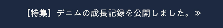 デニムの成長記録を公開しました。